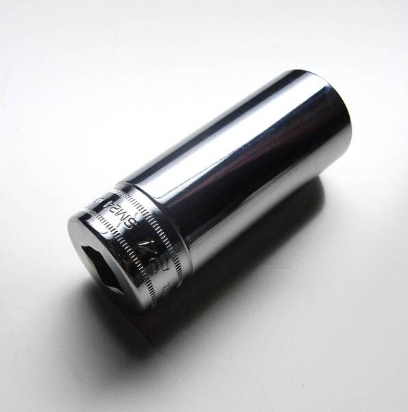 ◆奇跡の未使用◆【1991年製】ヴィンテージスナップオン Snap-on ディープソケット 24mm 1/2sq【SM24】
