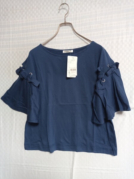 1405 ★★ OLIVE Des OLIVE 袖リボンプルオーバー 新品 定価2900円 サイズF