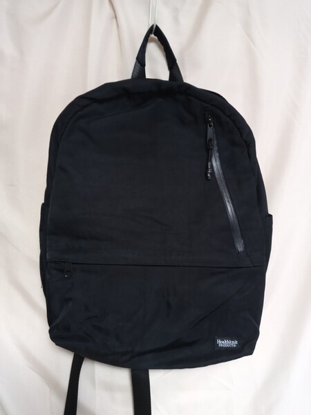 12470 ★★ Health Knit PRODUCT MINI11 撥水ナイロン ポケットリュック 黒