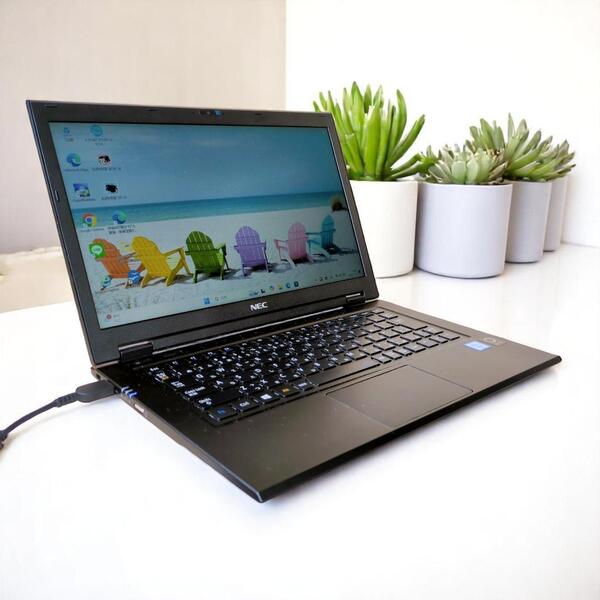 NEC LAVIE PC-GN256Y3G7 黒 ノートパソコン Windows11 Core i7-6500U 8GB SSD WQHD 13インチ(解像度2560×1440)