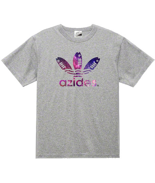 【azides灰L】5ozアジデスコスモTシャツ面白いおもしろパロディうけるネタプレゼント送料無料・新品