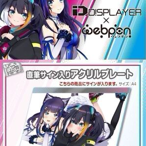 DiSPLAYER 直筆 サイン コミケ hololive ホロライブ にじさんじ ぶいすぽ vtuber 誕生日記念 深井京介 アクリルスタンド タペストリー くじ
