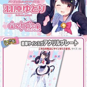 羽原ゆとり 直筆 サイン コミケ hololive ホロライブ にじさんじ ぶいすぽ vtuber 誕生日記念 アクリルスタンド タペストリー 抱き枕 同人
