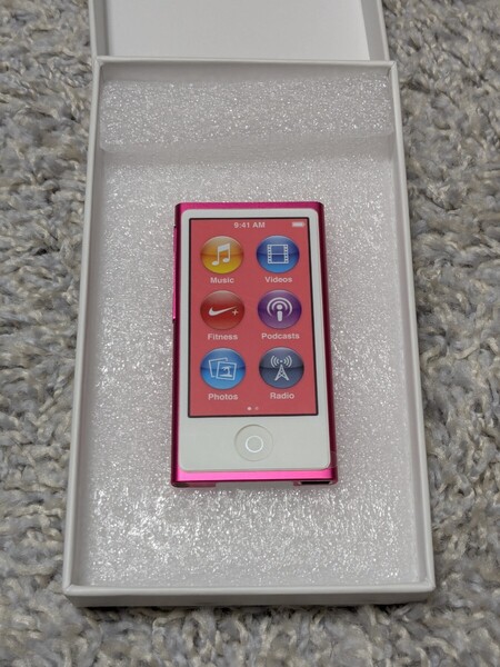 【新品未使用】第7世代 iPod nano ピンク 16GB