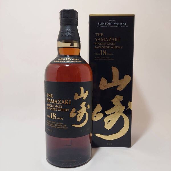 【送料無料・税0円】山崎18年 700ml シングルモルト ジャパニーズウイスキー サントリー ウイスキー yamasaki