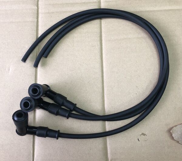 送料無料 750ss 500ss KH400 350SS KH250 プラグキャップ プラグコード セット 3気筒 GT380 250SS 400SS GT750 GT550