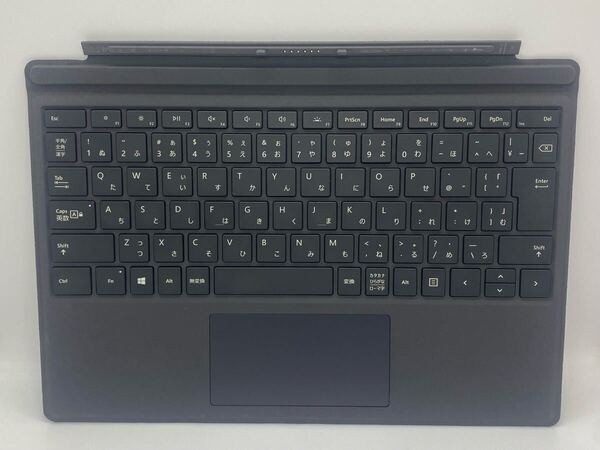 Microsoft 純正 surface Pro タイプカバー1725 美品 黒 Surface Pro 3、4、5、6、7用 A-1