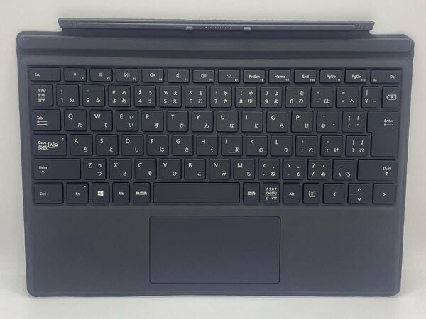 Microsoft 純正 surface Pro タイプカバー1725 美品 黒 Surface Pro 3、4、5、6、7用 A-11
