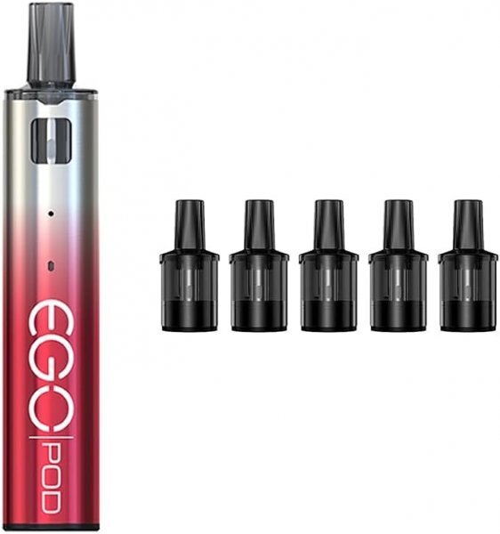 新品 Joyetech eGo AST Pod ピンク スターターキット+コイル5個セット 電子タバコ Vape ベイプ 正規品 保証あり