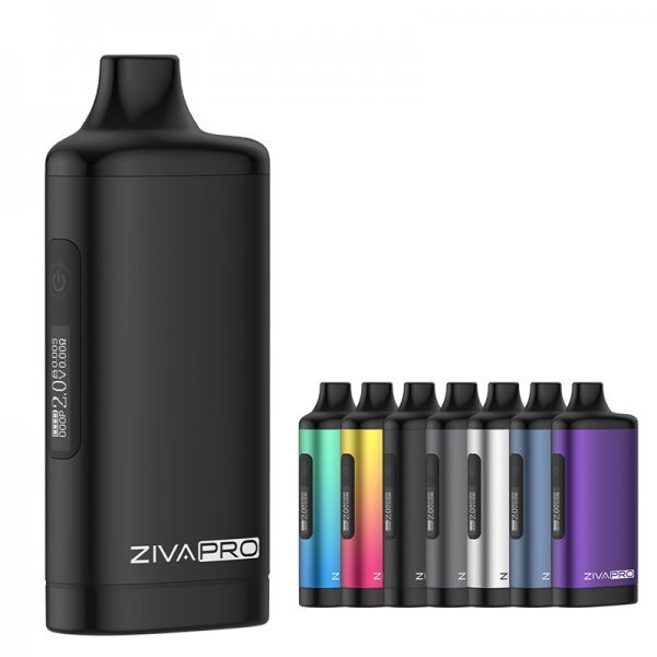 新品 Yocan Ziva PRO 650mAh ヨーキャン ブラック ジーヴァ プロ ステルス バッテリー ヴェポライザー 510 電子タバコ ベイプ vape