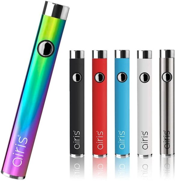 新品 Airistech airis V2.0 Quaser バッテリー レインボー 350mAhタイプC充電 510スレッド対応 電子タバコ Vape ベイプ 正規品 保証あり