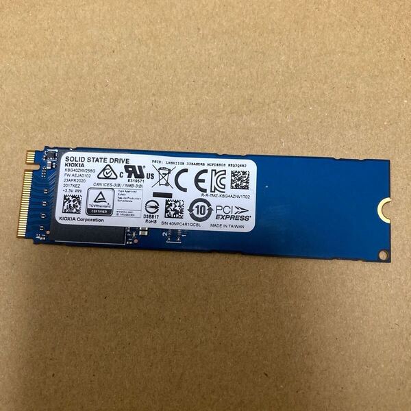7134 SSD NVMe KIOXIA M.2 2280 256GB