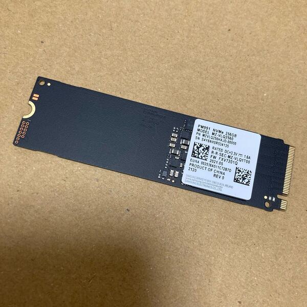 1866 サムスン NVMe M2 SSD SAMSUNG M.2 256GB