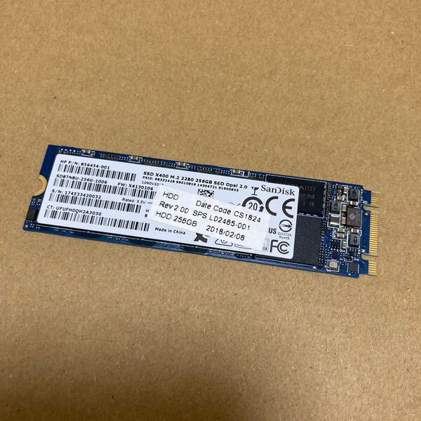 10510 SSD SATA M2 M.2 256GB 2280 sandisk