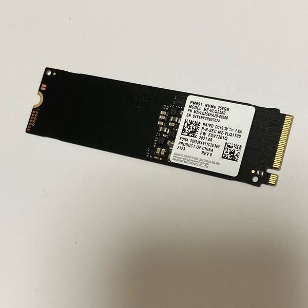 721 SSD NVMe SAMSUNG Samsung M2 M.2 256GB