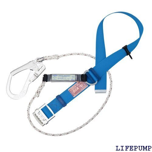 藤井電工 新規格 胴ベルト型 DIA ロープ式 ブルー 制止用器具 胴ベルト 安全帯 ツヨロン TSUYORON 17576