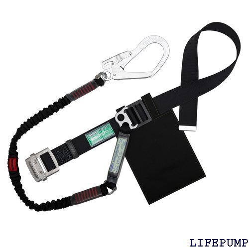 藤井電工 新規格 胴ベルト型 ノビロン 伸縮ロープ式 制止用器具 胴ベルト 安全帯 ツヨロン TSUYORON 17586