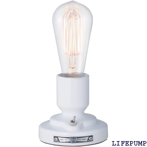 ART WORK STUDIO アートワークスタジオ スタンド ホワイト LED電球付 AW-0479E-WH 17770