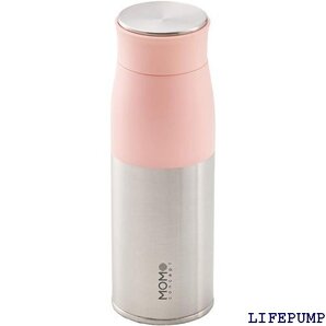 MOMO CONCEPT モモコンセプト 水筒 真空断 スタンブラー 400ml ピンク 01002-29007 17918