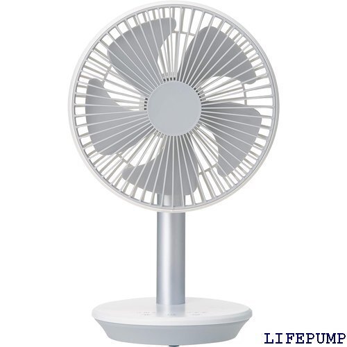 スリーアップ 充電式スタンドデスクファン ホワイト DF-T1916WH 18083