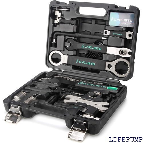 CYCLISTS 自転車専用工具セット 23点セット ス付き 自転車 組立て メンテナンス 修理 CT-K01 18723