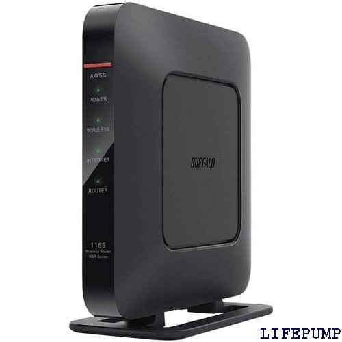 バッファロー WSR-1166DHP4-BK 無線LA 1ac/n/a/g/b 866+300Mbps ブラック 18732