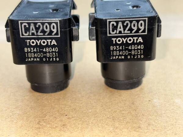 新品バンパー外し トヨタ プリウス ZVW50 ZVW51 ZVW55 純正 ソナー センサー 2個セット CA299 89341-48040