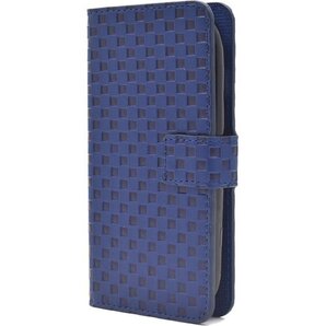 PLATA らくらくスマートフォン4 F-04J / ザイン スタンド ポーチ ブルー DF04J-62BL 24
