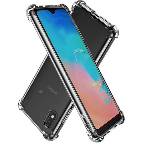 Hy+ Galaxy A20 ケース SC-02M S 規格 クリア 衝撃吸収ポケット内蔵 TPU 耐衝撃ケース 100