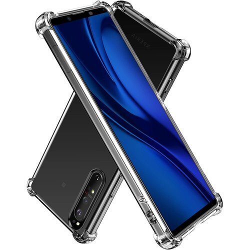 Hy+ Xperia 1 II 耐衝撃 ケース SO- MIL規格 クリア 衝撃吸収ポケット内蔵 TPU ケース 109