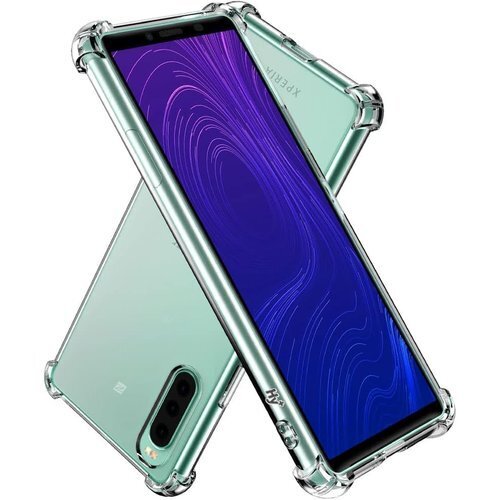 Hy+ Xperia 10 II 耐衝撃 ケース SO MIL規格 クリア 衝撃吸収ポケット内蔵 TPU ケース 110