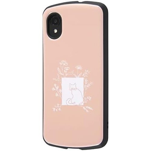 イングレム Galaxy A22 5G 耐衝撃 ケース MiA - collection/ネコ ピンク 270
