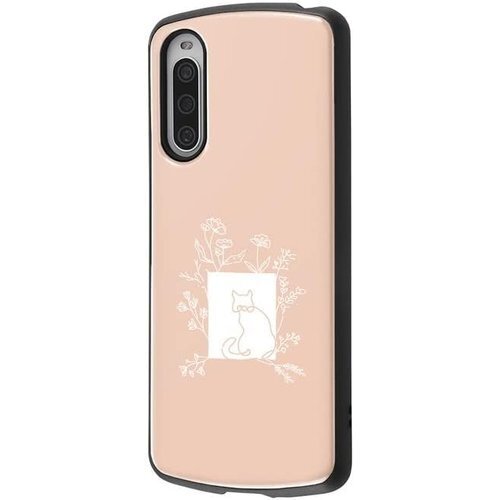 Xperia 10 IV ケース SOG07 SO-5 くすみカラー MiA-collection ネコ ピンク 349