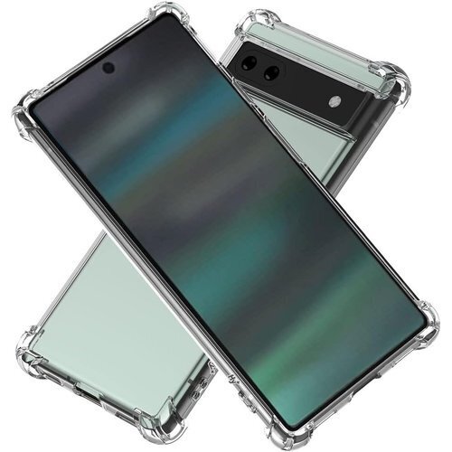 Hy+ Pixel6a 耐衝撃 ケース カバー ストラ MIL規格 クリア 衝撃吸収ポケット内蔵 TPU ケース 352