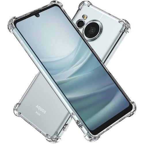 Hy+ AQUOS sense7 耐衝撃 ケース SH ル 米軍MIL規格 クリア 衝撃吸収ポケット内蔵 TPU 470