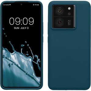 kwmobile スマホケース Xiaomi 13T シリコン カバー - 耐衝撃 傷防止 サラサラ Case 595