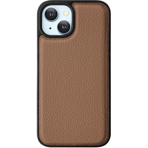 MINTY iPhone15 ケース シンプル 2タイプのおしゃれカラー ブラウン 628