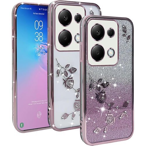 Redmi Note 13 Pro 5G / Xiao に強い 擦り傷防止 レンズ保護 着脱簡単 ローズゴールド 661