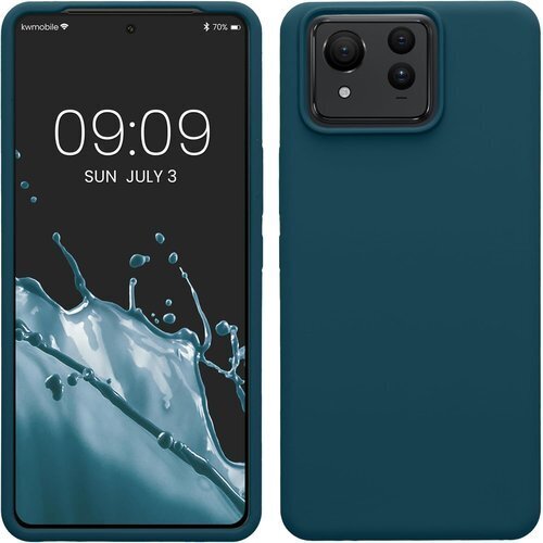 kwmobile スマホケース ASUS Zenfon シリコン カバー - 耐衝撃 傷防止 サラサラ Case 669