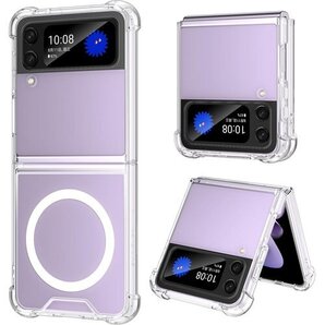 DOMAVER Samsung Z Flip3 5G クシー ZFlip3 スマホカバー 6.7インチ クリア 756