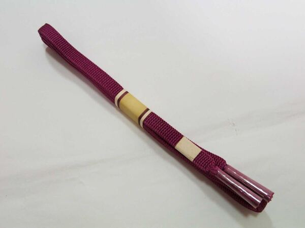 未使用 美品 帯締め 平組