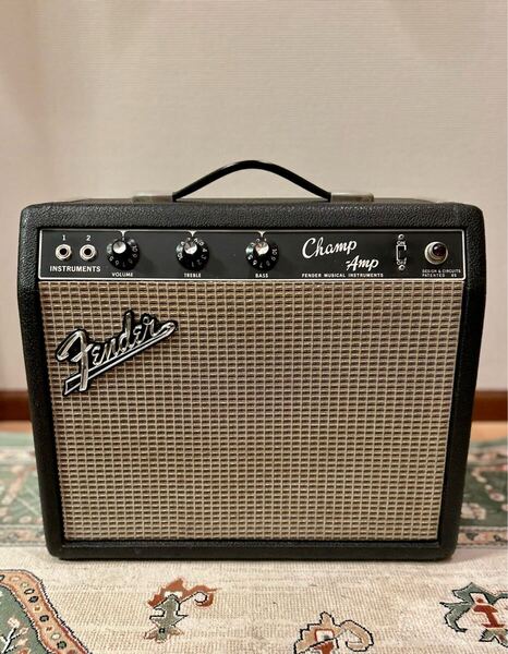 【希少】Fender Champ Amp 1966年製 black face ブラックフェイス ビンテージ ギターアンプ 真空管アンプ フェンダー チャンプ