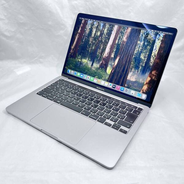 APPLE MacBook Pro (13インチ, 2020, TB3 x 2) シルバー (Core i5-1.4GHz_16GB_256GB) ※底面小さい凹みあり※_#300812
