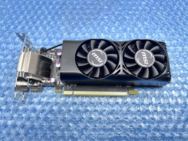 #800135 MSI グラフィックボード GeForce GTX 1050 Ti 4GT LP ※動作確認済※ ※ロープロファイルブラケット※