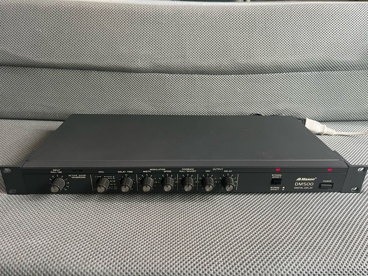 Maxon DM-500 Digital Delay - 80's Vintage Rack Effects Unit