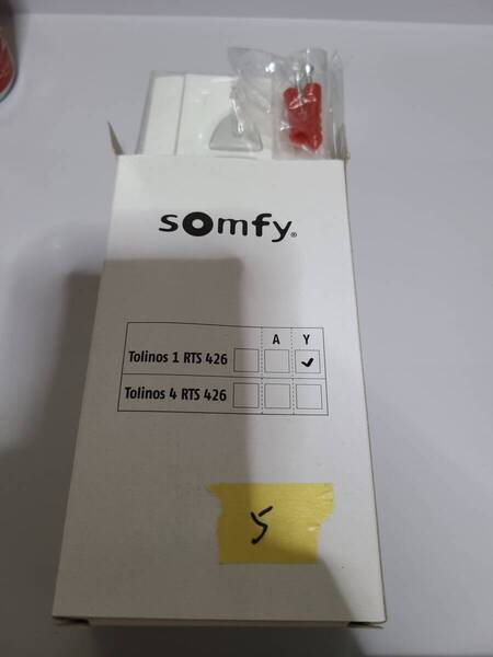 Somfy ソムフィ 電動シャッターリモコン 1RTS pure426 ykkap Tolinos 5