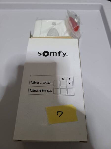 Somfy ソムフィ 電動シャッターリモコン 1RTS pure426 ykkap Tolinos 7