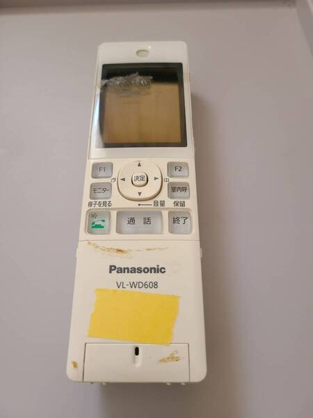 Panasonic VL-WD608 ドアホン ワイヤレスモニター子機 無保証