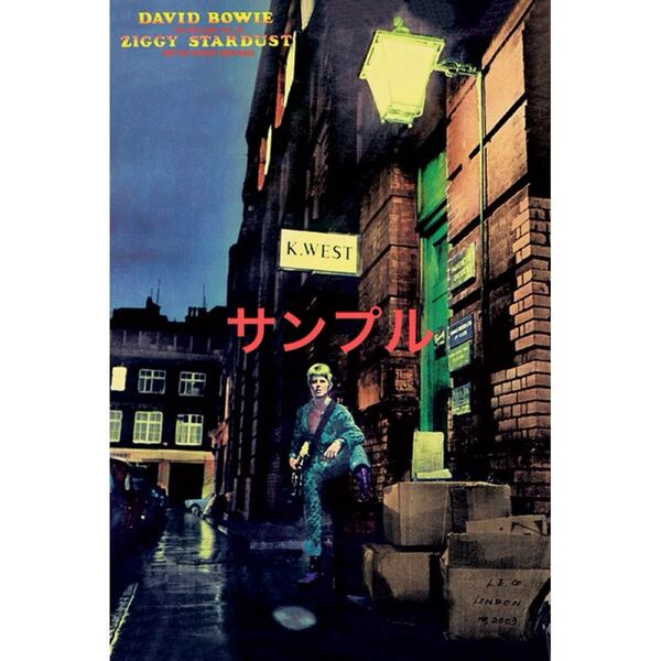 送料無料 未開封 David Bowie Ziggy Stardust ポスター デヴィッド・ボウイ