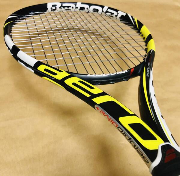 極美品 Babolat AeroProDrive + 2013 バボラ アエロプロドライブ プラス R・ナダル 全仏オープン5連覇達成モデル 新品元グリップ交換